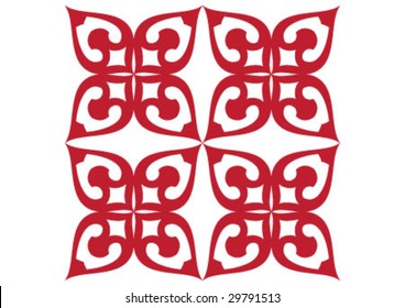 Decorative border and very nice texture design