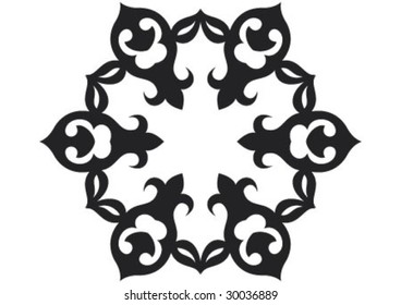 Decorative border and very nice texture design