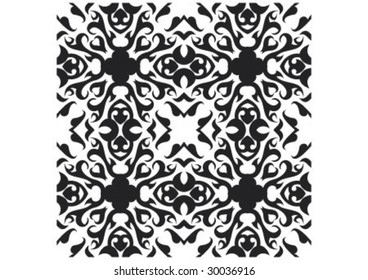 Decorative border and very nice texture design