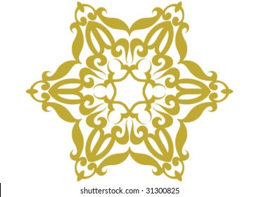Decorative border and very nice texture design
