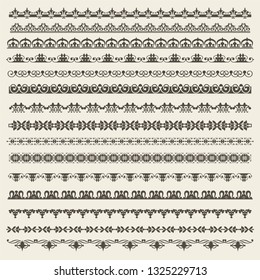 Decorative borders vector graphics