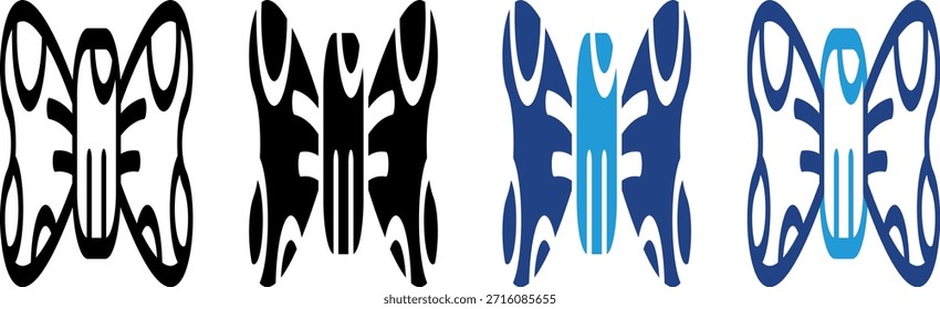El icono decorativo del nudo de lazo como accesorio para la ropa formal de los hombres crea un aspecto más festivo y elegante, al igual que durante la Nueva Nochevieja.