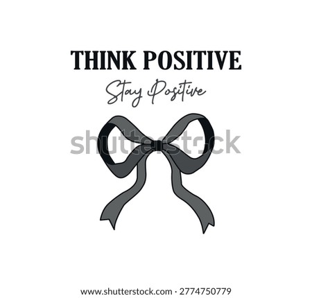 decorative bow, vector for fashion prints, elegant ornament for t shirt prints, trendy  apparel, aesthetic fashion design