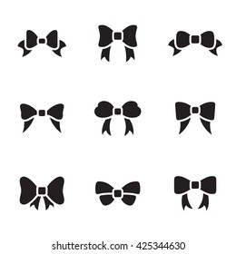 decorative bows icons