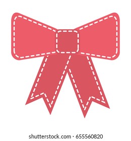 decorative bowtie isolated icon