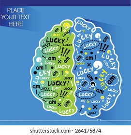 decorative brainy background