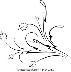 Decorative branch.
