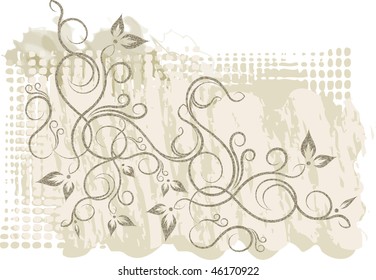 Decorative branch.
