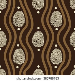 Decorative bright ethnic seamless pattern. Vector illustration.