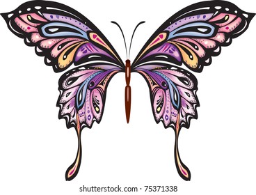 Mariposa decorativa