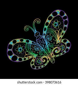  Decorative butterfly illustration