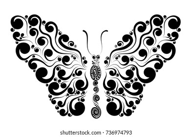 decorative butterfly illustration