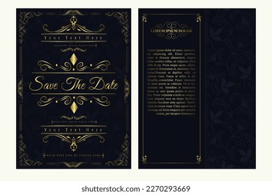 Decorative calligraphic design elements eps vector