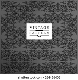Decorative, calligraphic  design elements, pattern can be used for invitation, congratulation