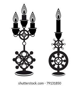 Decorative candles set ?2