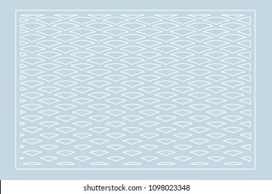 Decorative card for cutting laser or plotter. Arab panel pattern. Laser cut. Ratio 2:3. Vector illustration.