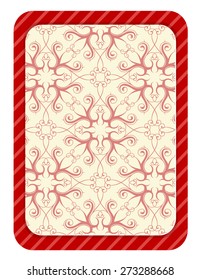 Decorative card deck ornament