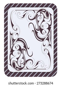 Decorative card deck ornament