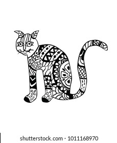 Decorative cat design