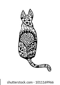 Decorative cat design