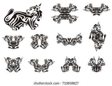 344 Double cat symbols Images, Stock Photos & Vectors | Shutterstock