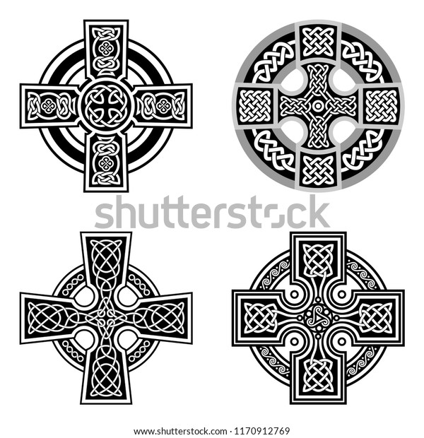 Decorative Celtic\
Crosses