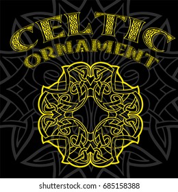 Decorative Celtic ornament for your designs