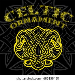 Decorative Celtic ornament for your designs