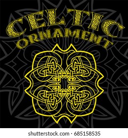 Decorative Celtic ornament for your designs