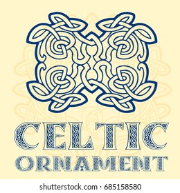 Decorative Celtic ornament for your designs