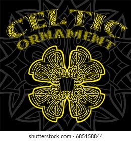 Decorative Celtic ornament for your designs