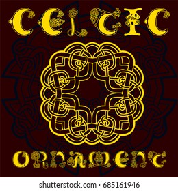 Decorative Celtic ornament for your designs
