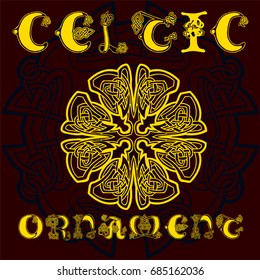Decorative Celtic ornament for your designs