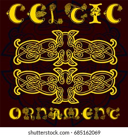 Decorative Celtic ornament for your designs