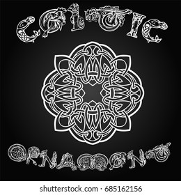 Decorative Celtic ornament for your designs