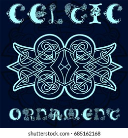 Decorative Celtic ornament for your designs