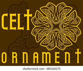 Decorative Celtic ornament for your designs