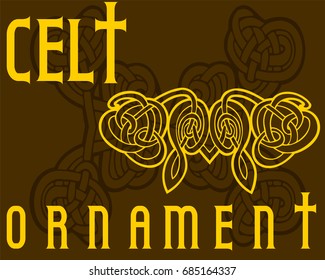 Decorative Celtic ornament for your designs