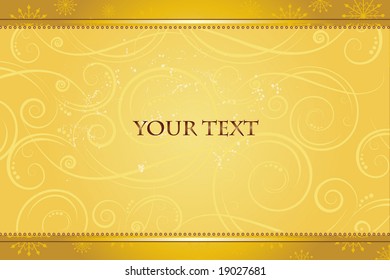 Decorative christmas background
