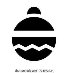 Decorative christmas ball