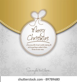 Decorative Christmas Ball Background