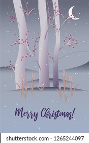 Decorative Christmas card