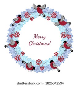 Decorative Christmas greeting card design