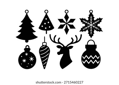 Objetos y adornos decorativos de Navidad