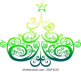 decorative christmas tree