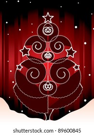decorative christmas tree