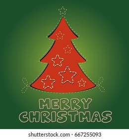 Decorative Christmas Tree stitch