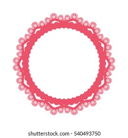 Decorative circle emblem icon vector illustration graphic design