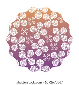 decorative circular frame icon
