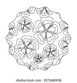 decorative circular frame icon